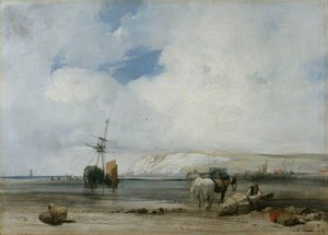 On The Coast Of Picardy — Richard Parkes Bonington
