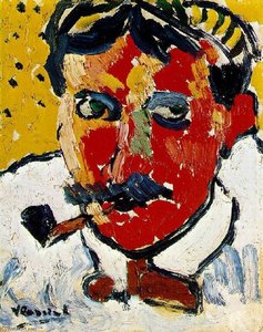 Portrait Of Derain — Maurice De Vlaminck