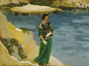 The Blue Pool — Augustus Edwin John