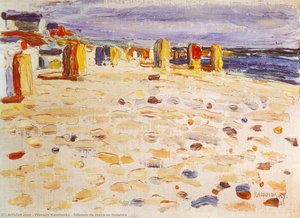 Silloni Da Spiaggia In Olanda — Wassily Wassilyevich Kandinsky