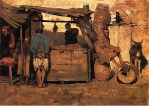 Moroccan Butcher Shop — Theo Van Rysselberghe