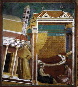 Snívanie O Innocentovi Iii — Giotto Di Bondone