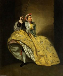 David Garrick As John Brute In 'the Provok'd Wife' By Vanbrugh, Drury Lane, 1763 — Johann Zoffany