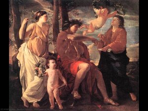 L'ispirazione Del Poeta — Nicolas Poussin