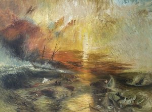 Slavers Throwing Overboard The Dead And Dying—typhon Coming On - J. M. W. Turner