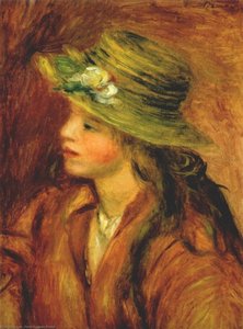 Girl With A Straw Hat