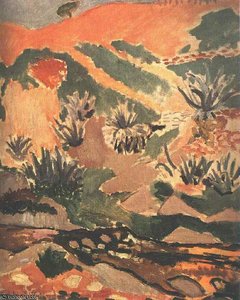 Landscape With Brook (brook With Aloes), Priva — Хенри Матис, Post-impressionism