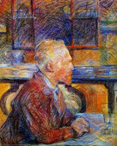 Portrait Of Vincent Van Gogh, Acrylic On Canvas, Post-impressionism