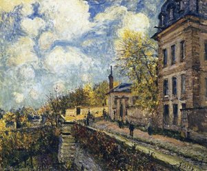 The Factory At Sevres — Alfred Sisley