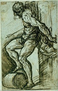 Study For St. Sebastian On The High Altar Of Ss. Nazaro E Celso, Brescia — Titian Ramsay Peale Ii