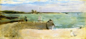 En La Playa — Berthe Morisot