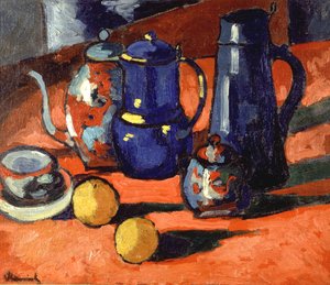 Still Life With Oranges — Maurice De Vlaminck
