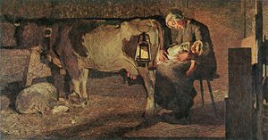 Le Due Madri — Giovanni Segantini