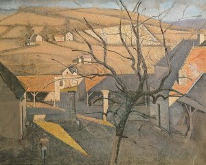 Large Landscape With A Tree — Balthus