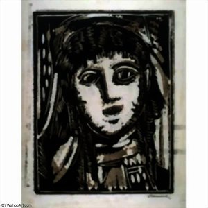 Head Of A Woman — Maurice De Vlaminck