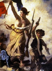 Libertà Guidante Il Popolo — Eugène Delacroix