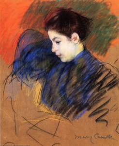 Giovane Donna In Riflessione — Mary Stevenson Cassatt