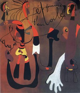 Mujer Caracola Flor Estrella — Joan Miró