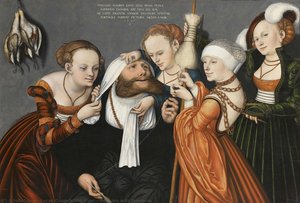 Hercules With Omphale — Lucas Cranach The Elder