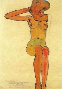 Posada Desnuda — Egon Schiele