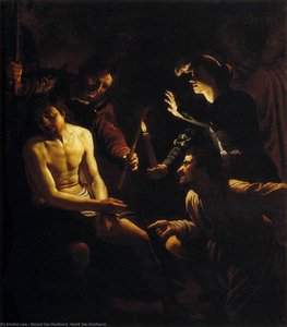 La Burla De Cristo — Gerard Van Honthorst