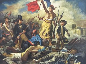 Liberty Leading The People - Eugène Delacroix
