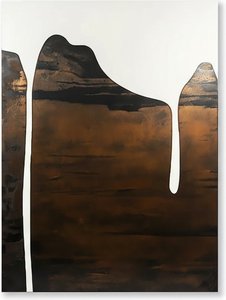 Layered Stainless Steel Abstract Wall Sculpture