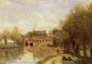 Chateau De Rosny — Jean-baptiste-camille Corot