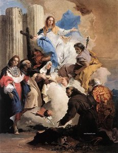 The Virgin With Six Saints — Giambattista Tiepolo