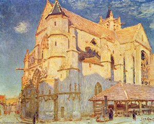 Chiesa Di Moret — Alfred Sisley