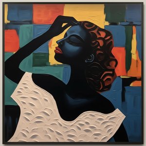 Monolithic Silence: A Meditative Study In Geometric Earth Tones And Sculptural Shadows — Christian Noiret