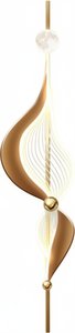 Custom Metal Wall Lamp: Modern Abstract Light Sculpture