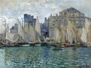 View Of Le Havre — 클로드 모네, Impressionism
