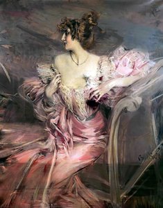Portrait Of Madame De Florian — Giovanni Boldini