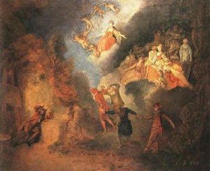 The Artist's Dream — Jean-antoine Watteau