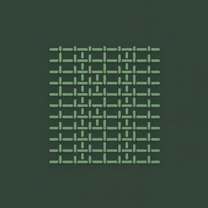 Serene Lattice Of Sage: A Meditative Study In Monochromatic Geometric Harmony — Laurent Vionnet