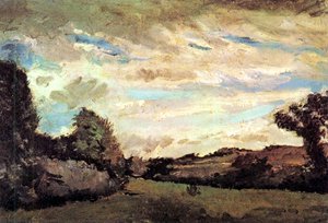 Landscape With Dunes — Vincent Willem Van Gogh