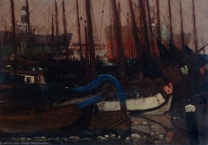 Ships In The Ice — George Hendrik Breitner