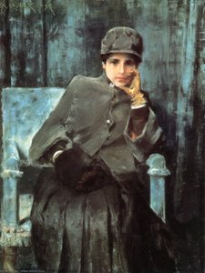 Meditation (aka Portrait Of The Artist's Wife)