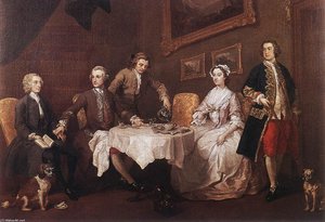 La Famiglia Strode — William Hogarth