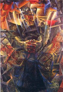 Materia — Umberto Boccioni