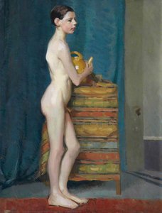 Young Boy With A Teapot — Sir William George Gillies