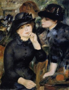 Les Deux Jeunes Filles En Noir — Pierre-auguste Renoir