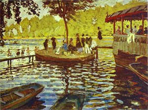 Le Grenouillère — Claude Monet, Impressionism