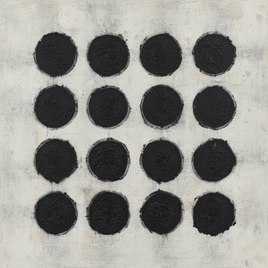 Monolithic Echoes In Charcoal: A Meditative Study Of Organic Rhythmic Symmetry — Laurent Vionnet