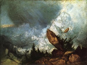 The Fall Of An Avalanche In The Grisons — Јозеф Турнер