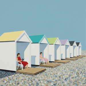 Rhythmic Geometry Of Summer: A Singular Study In Pastel Architectural Serenity — Marion Delorme