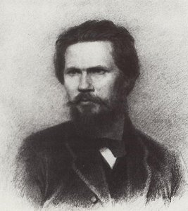 Portrait Of Ivan Kramskoi — Arkhip Ivanovich Kuindzhi