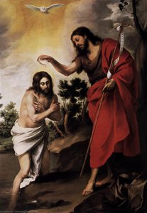 Baptism Of Christ — Bartolomé Esteban Murillo