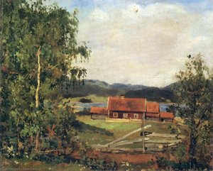 Landscape, Maridalen About Oslo — Edvard Munch